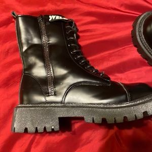 Black Platform Boots